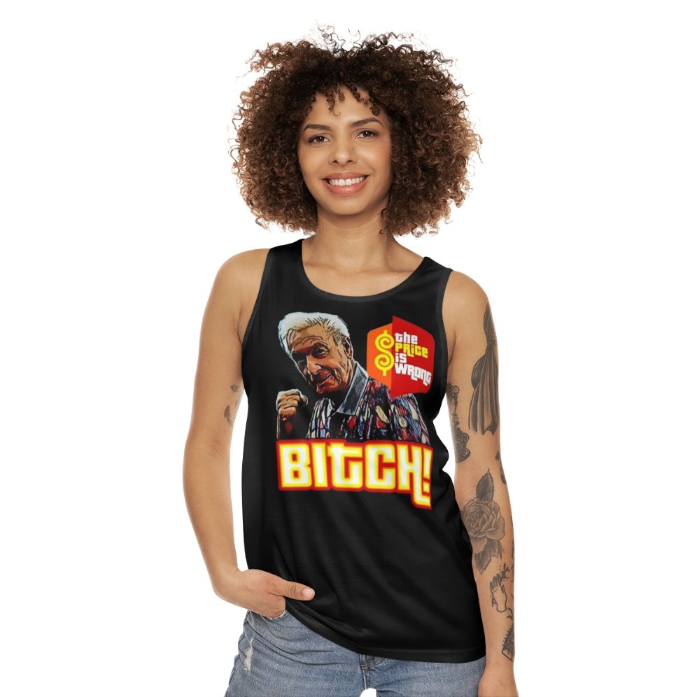 Unisex "The Price Is Wrong" 90s Comedy Tank Top - women