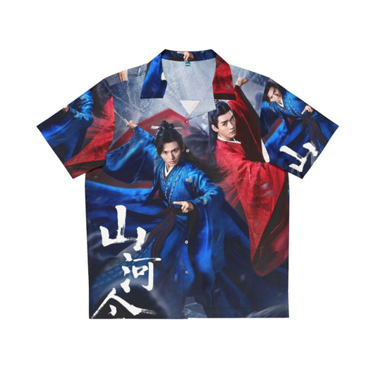 Word of Honor Hawaiian Shirt featuring characters from the Chinese drama