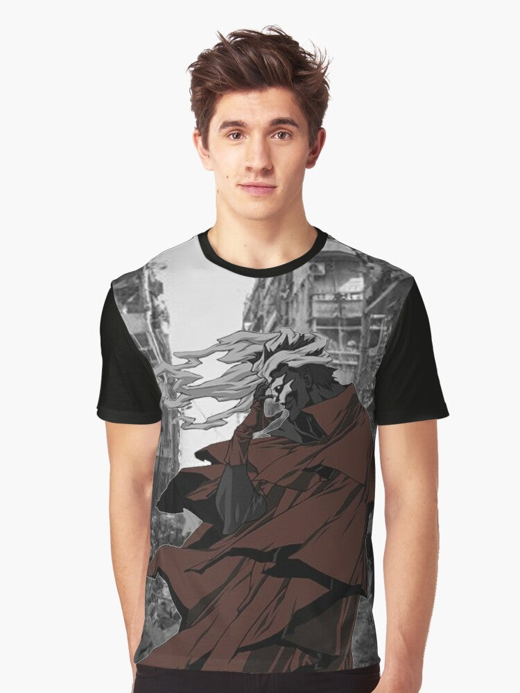 Ergo Proxy anime graphic design on a t-shirt - Men