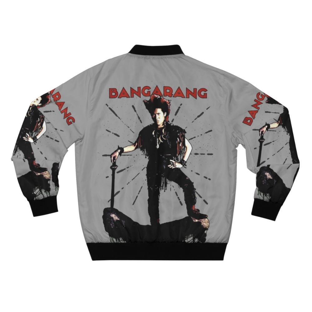 "Bangarang Rufio Bomber Jacket - 90s Inspired Movie Fashion" - Back