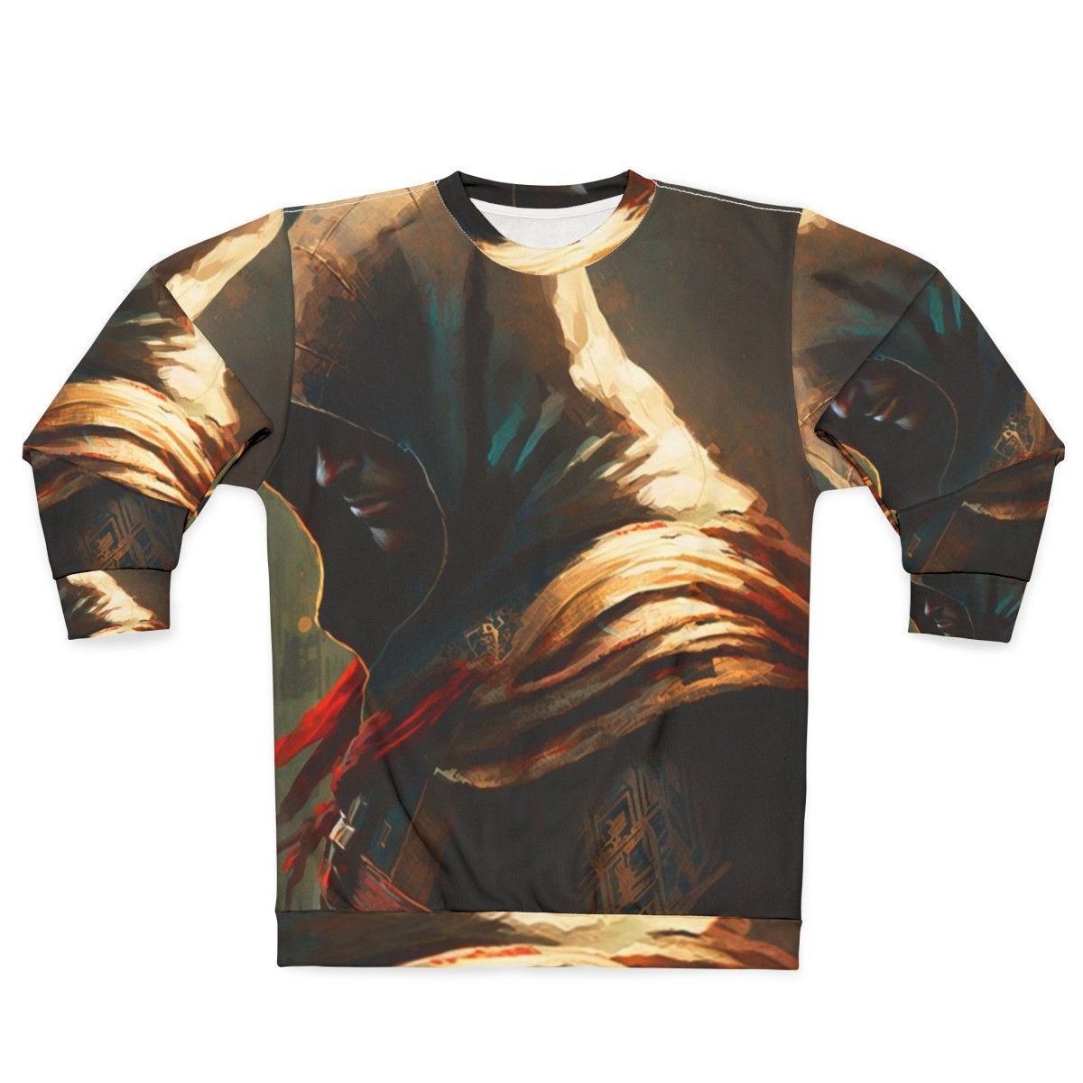 Assassins Creed Painting Inspired Gaming Sweatshirt