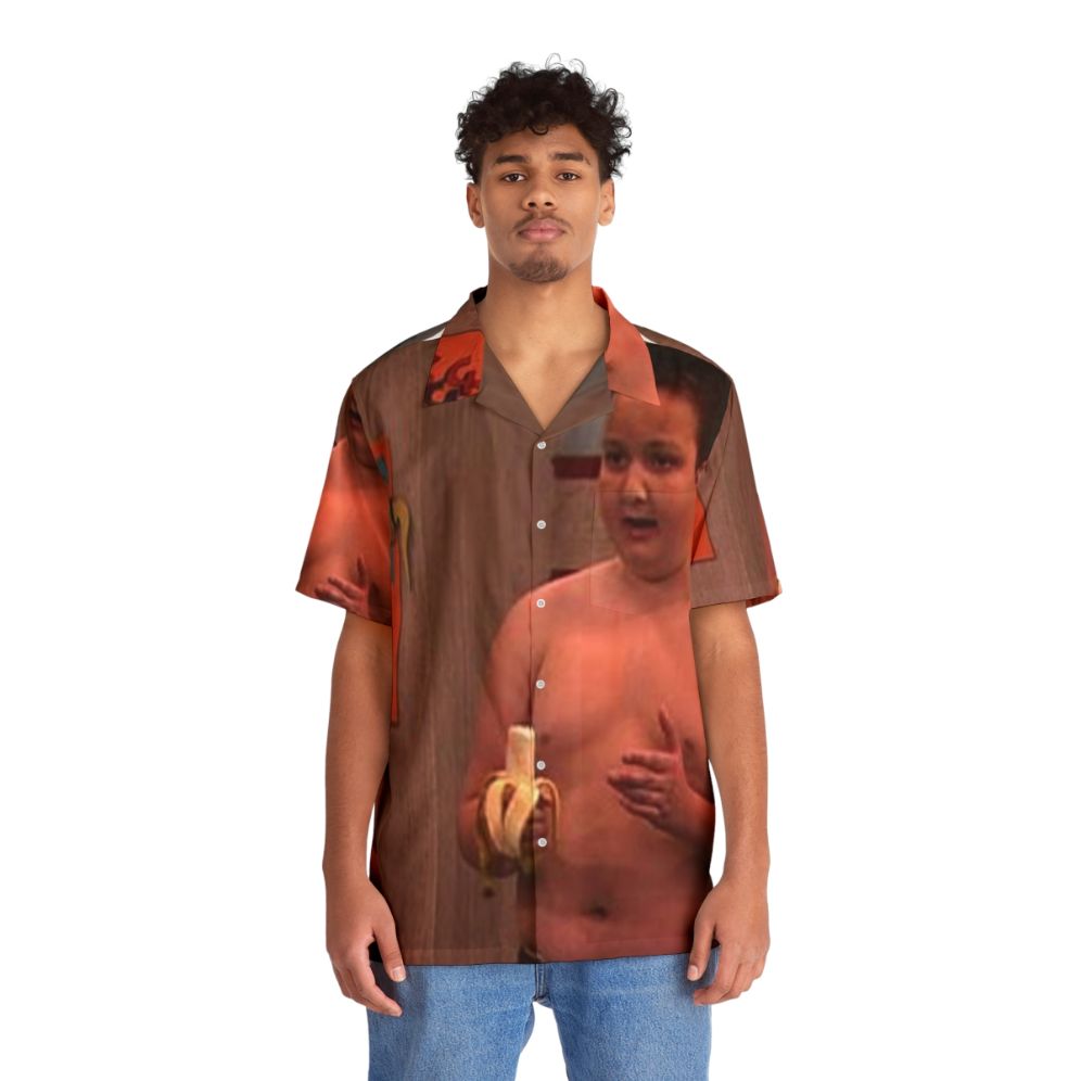 Gibby Hawaiian Shirt, iCarly TV Show Merchandise - People Front