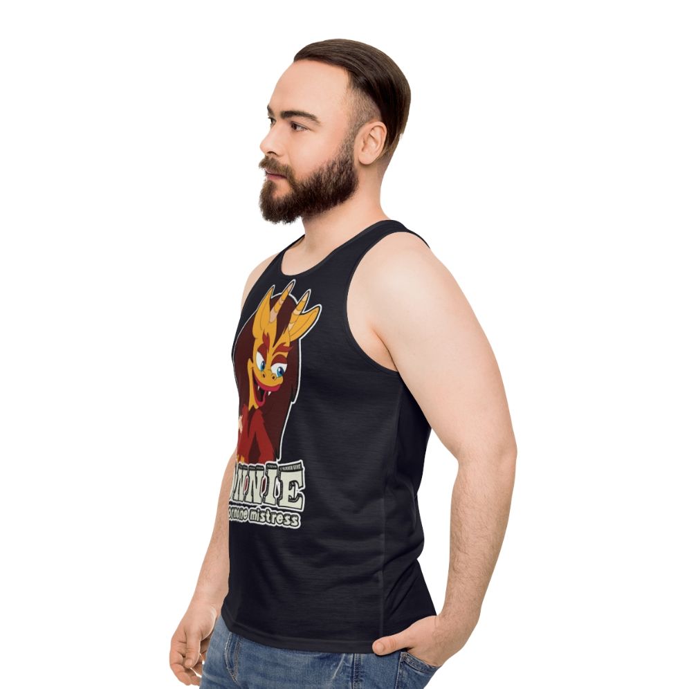 Big Mouth Hormone Monster Unisex Tank Top - men side