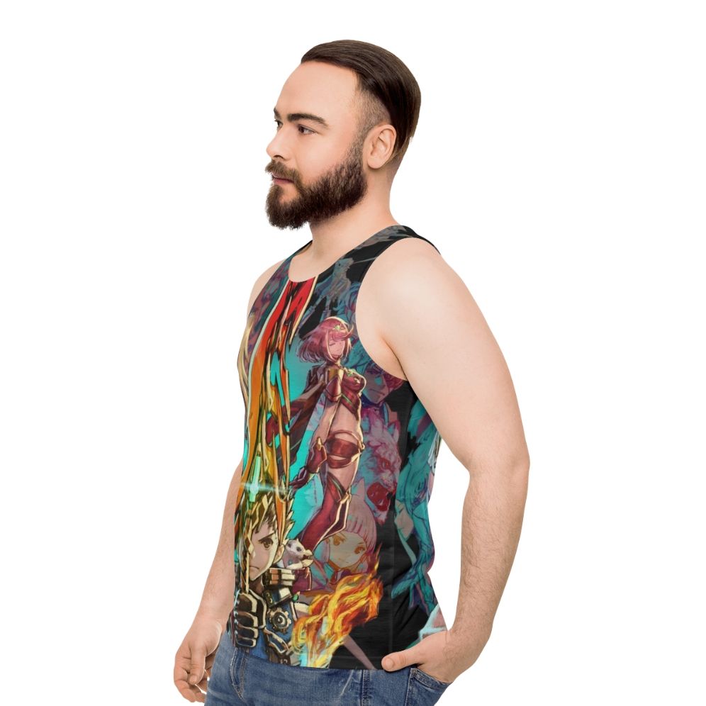 Xenoblade Chronicles 2 & 3 Team Unisex Tank Top - men side