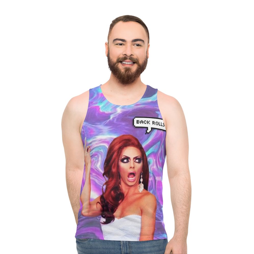 Alyssa Edwards' Back Rolls Unisex Drag Race Tank Top - men