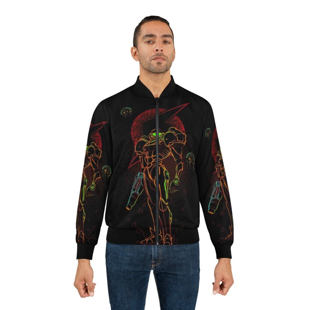 Bounty hunter video game themed bomber jacket - Lifestyle