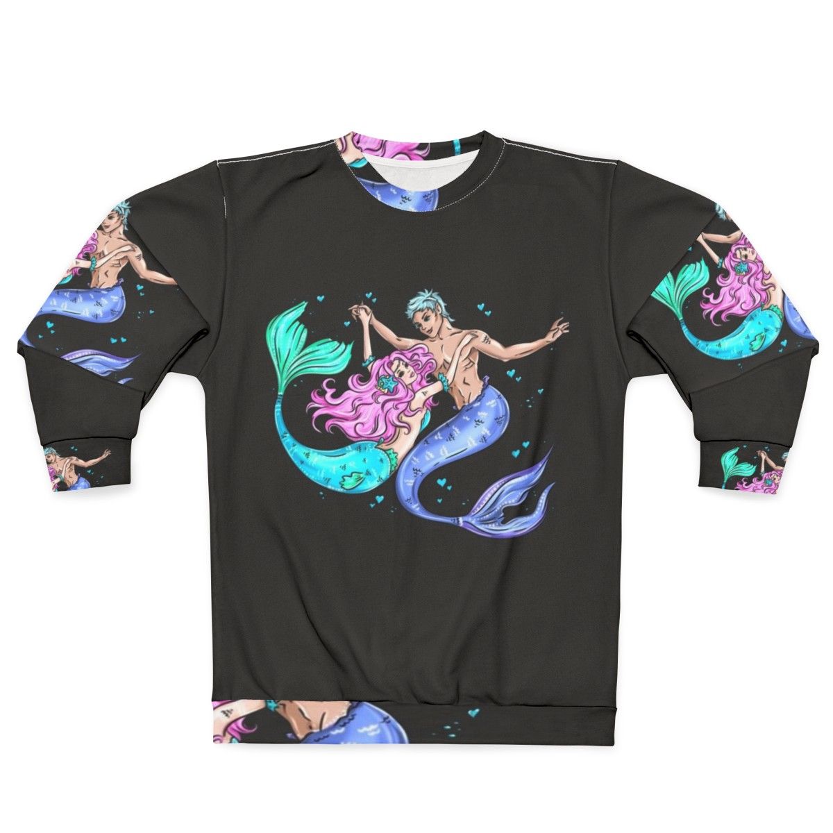 Mermaids in Love Hobbies Sweatshirt