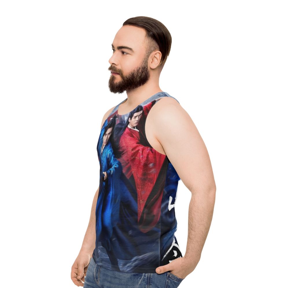 Word Of Honor Unisex Tank Top featuring drama characters - men side