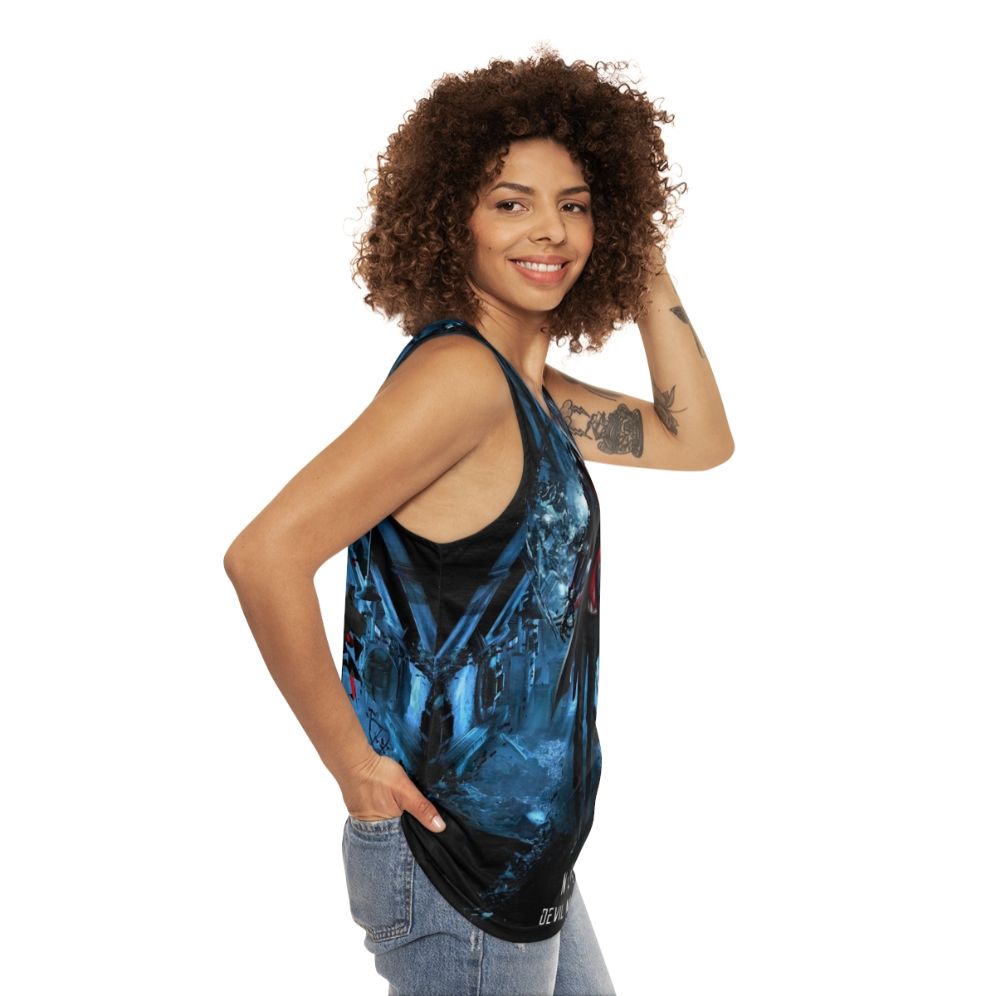 Devil May Cry 5 Nero Unisex Tank Top - women side