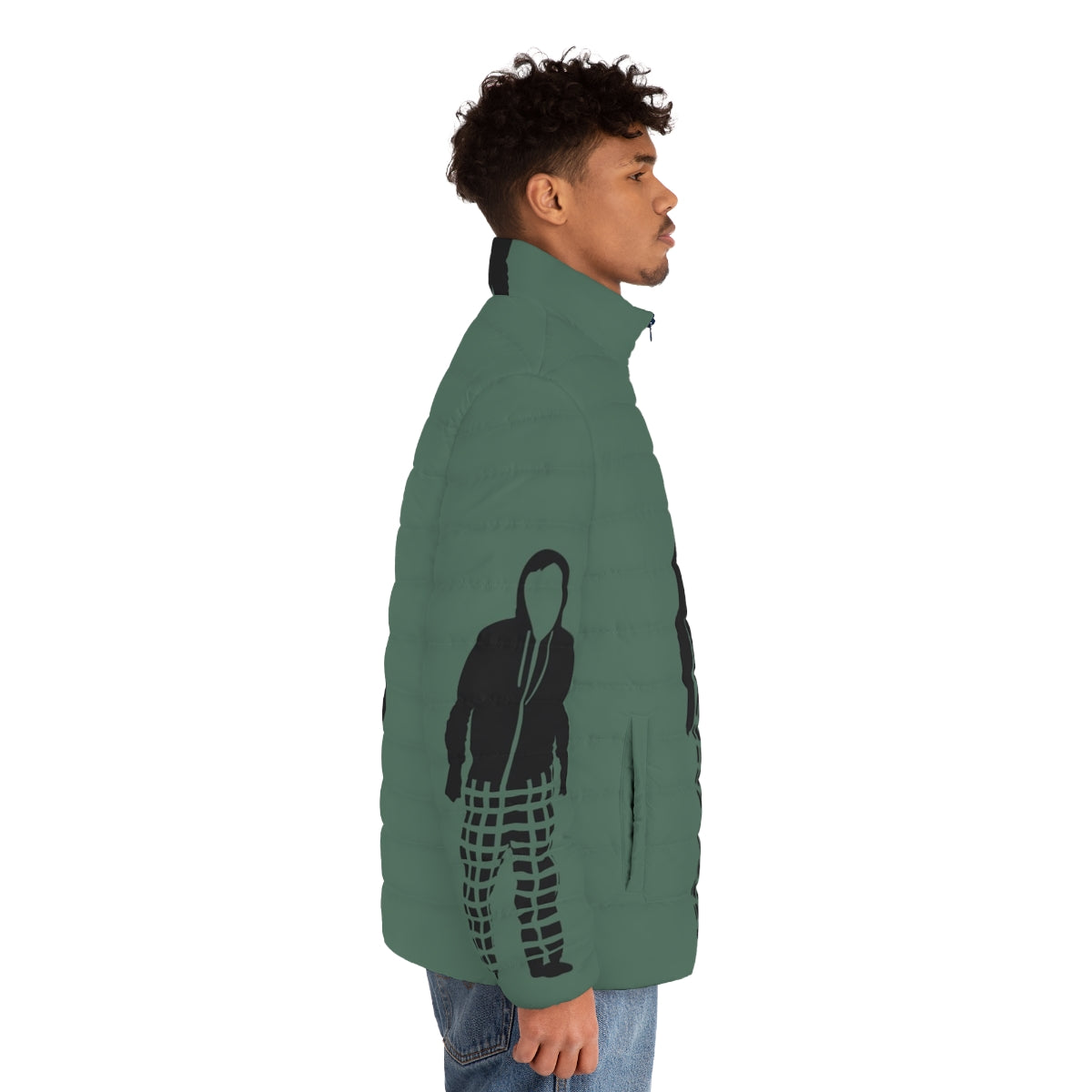 Sam Gardner Puffer Jacket - Minimal, Cinematic Design - men side right