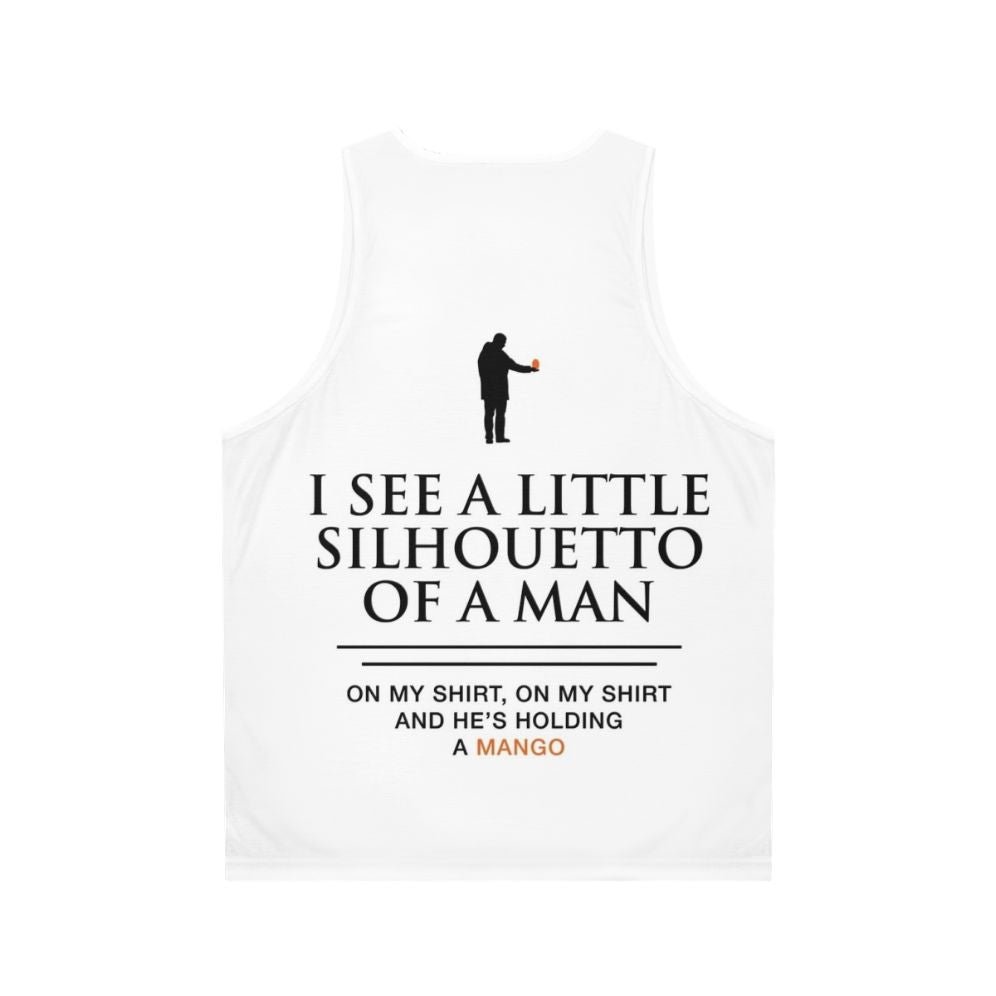 Funny mango parody unisex tank top - Back