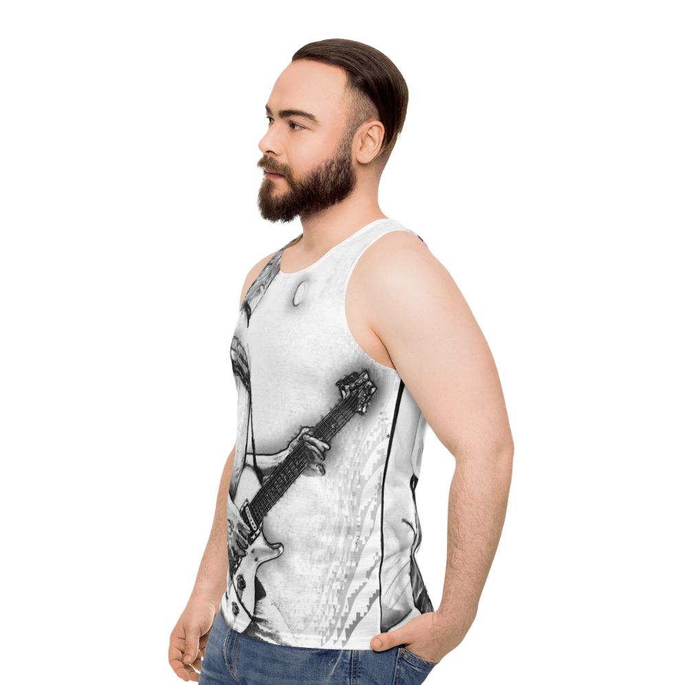 Steven Wilson Unisex Progressive Rock Tank Top - men side