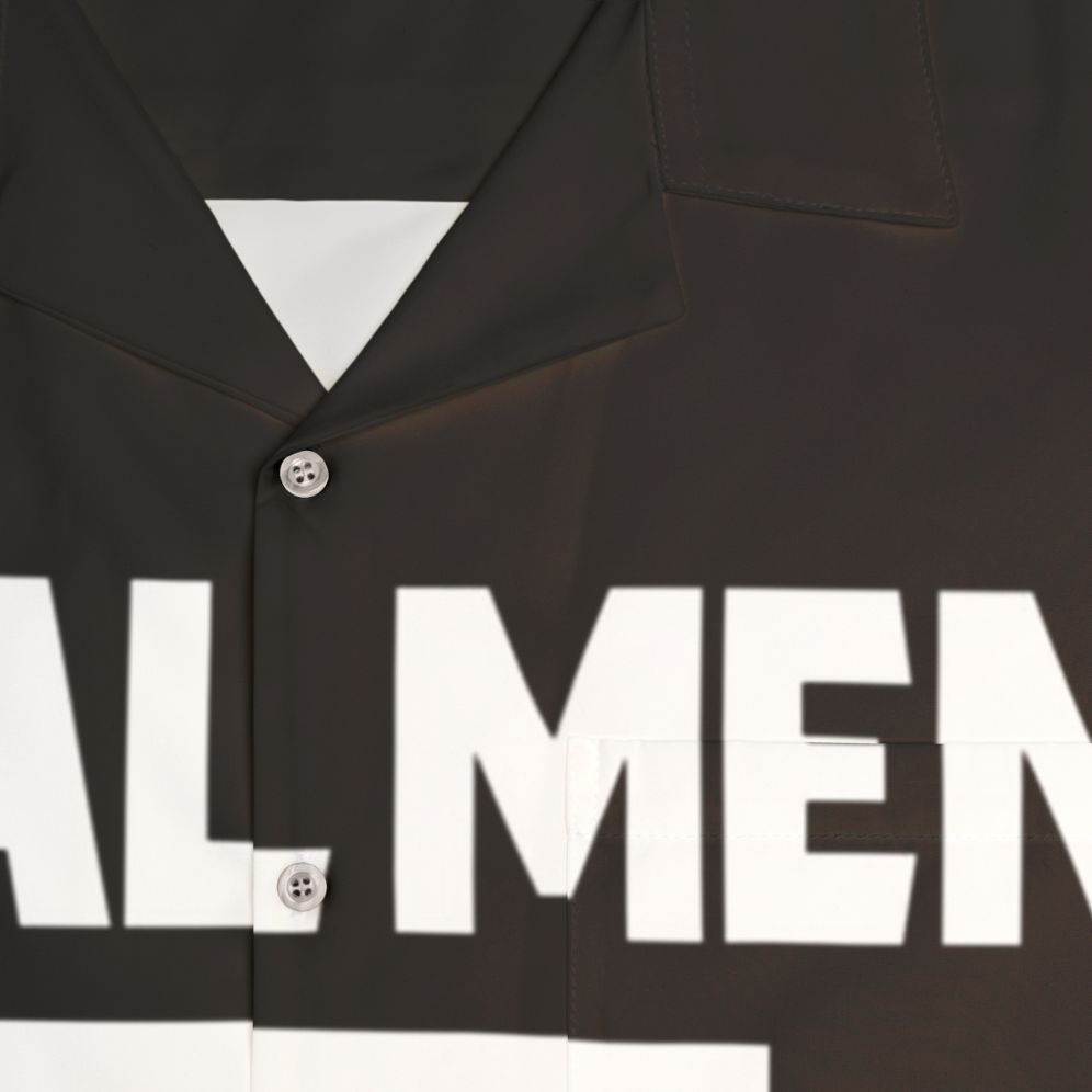 Real Men Marry Teachers Hawaiian Shirt - Detail