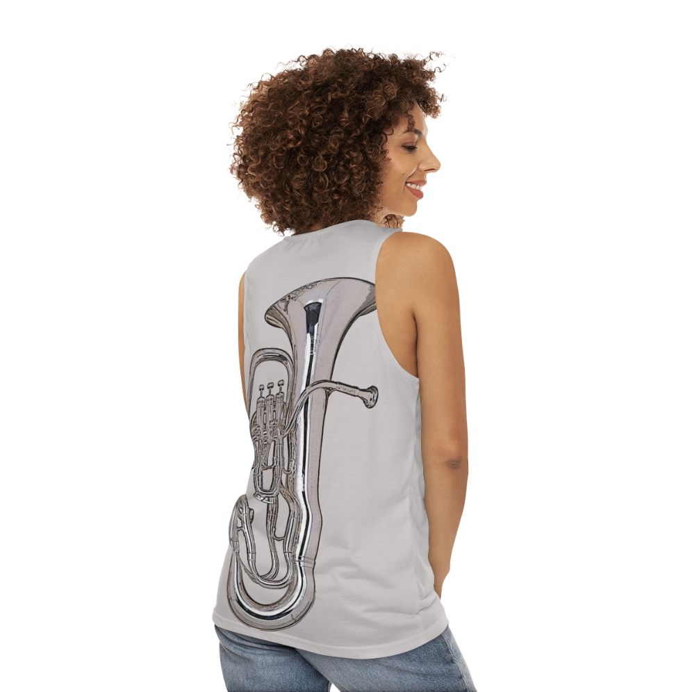 Euphonium unisex tank top - women back