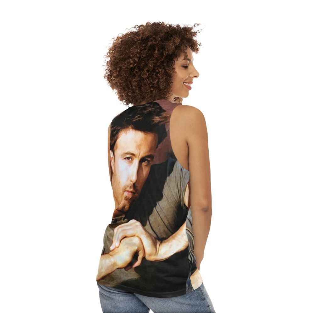 Ben Affleck Inspired Unisex Tank Top - women back