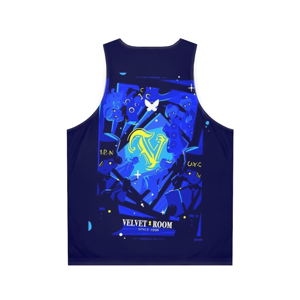 Persona 5 Velvet Room Unisex Tank Top - Back