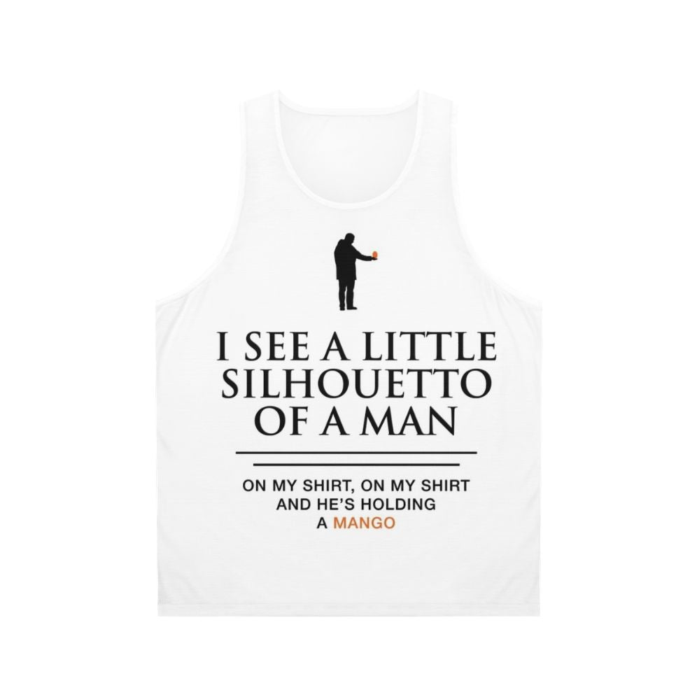 Funny mango parody unisex tank top