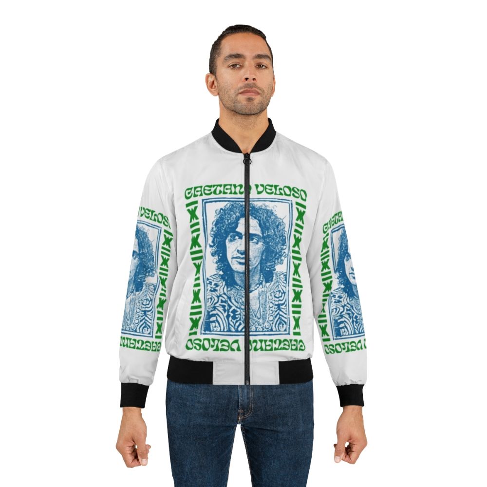 Caetano Veloso inspired vintage bomber jacket - Lifestyle