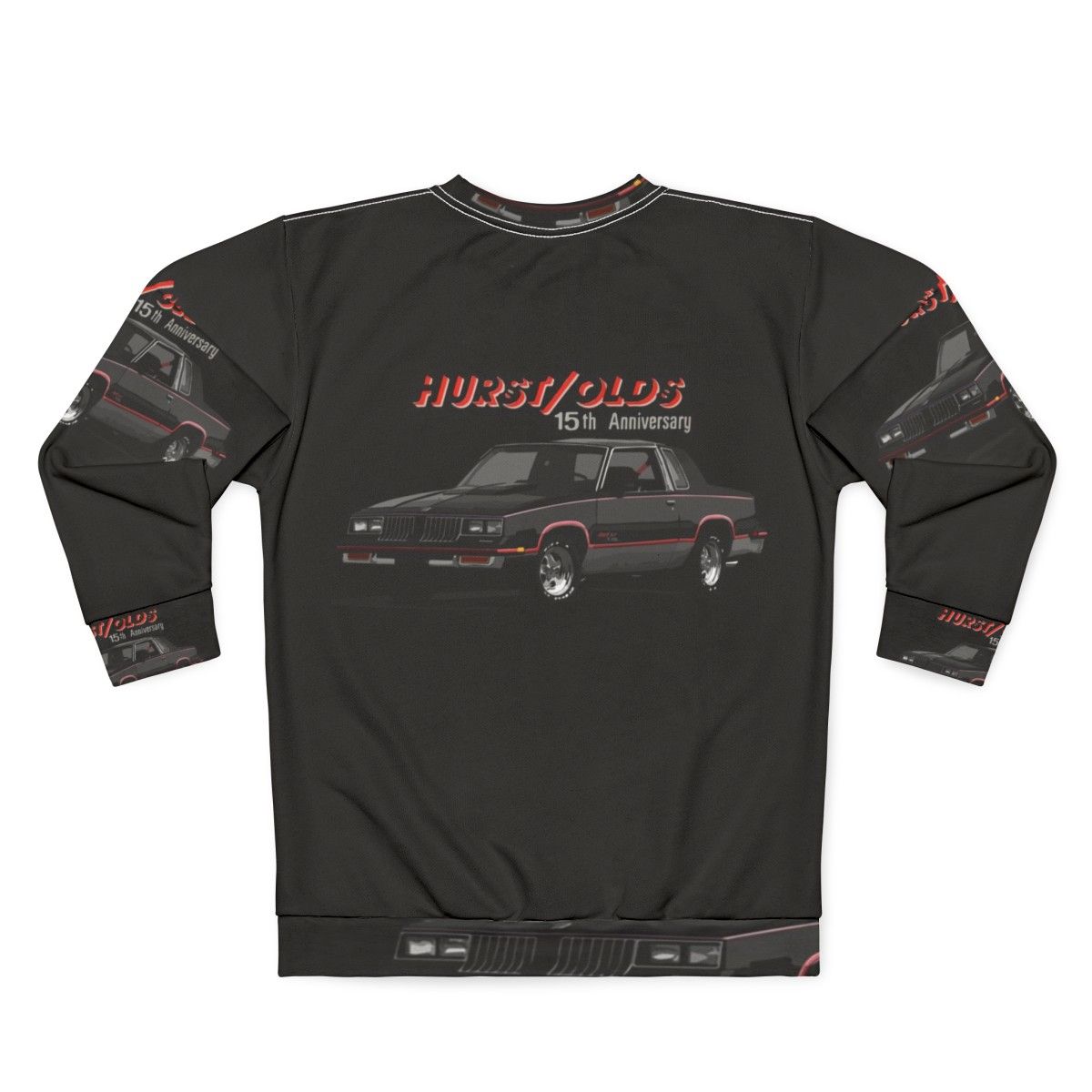 1983 Hurst Olds Cutlass Classic Muscle Car Sweatshirt - Back