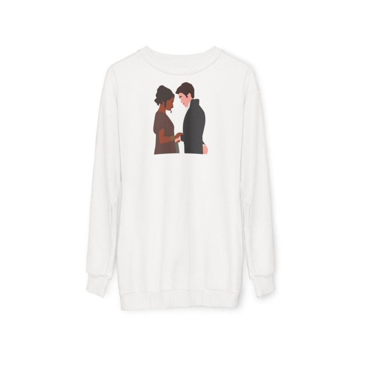 Bridgerton Netflix Kanthony Sweatshirt featuring Anthony Bridgerton and Kate Sharma - hanging