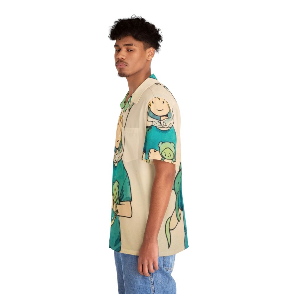 Vault Boy vaporwave Hawaiian shirt - People Left