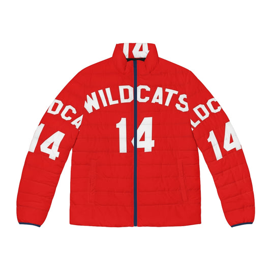 High School Musical Wildcats Basketball Puffer Jacket with Troy Bolton Design