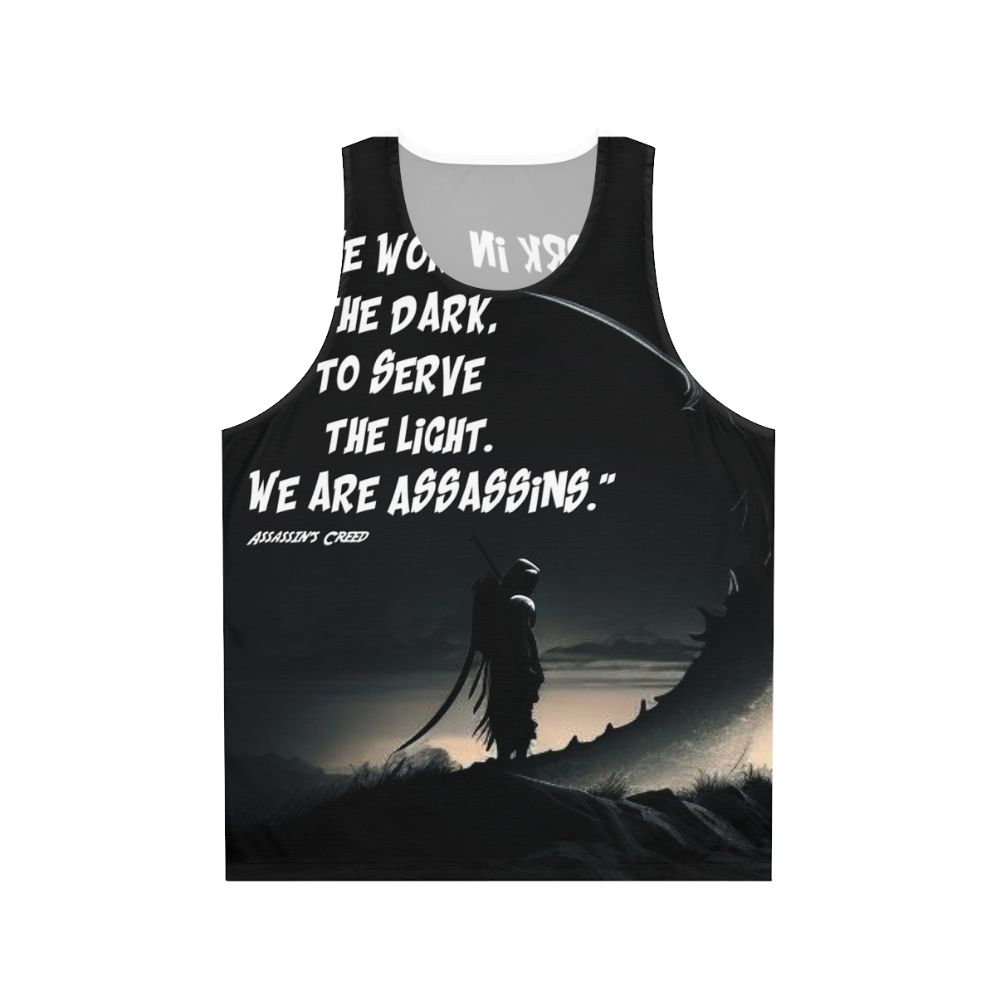 Inspirational Assassin's Creed Unisex Tank Top