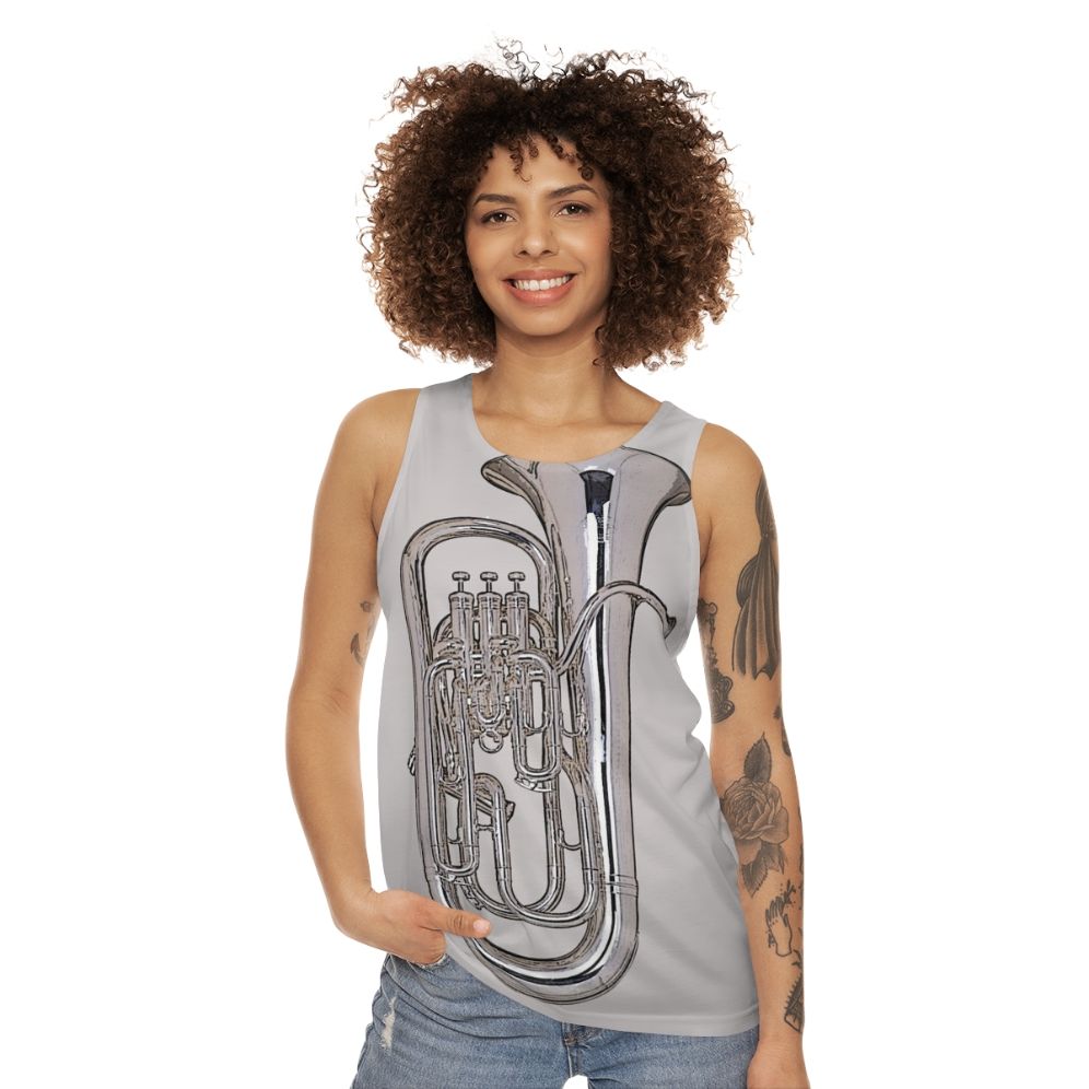 Euphonium unisex tank top - women