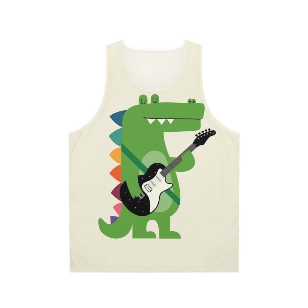 Crocodile rock unisex tank top