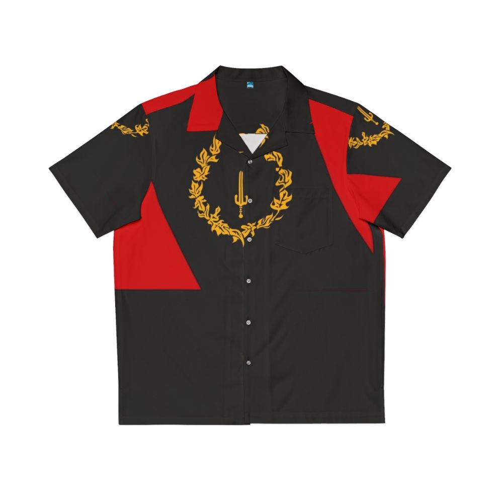 Black American Heritage Flag Hawaiian Shirt