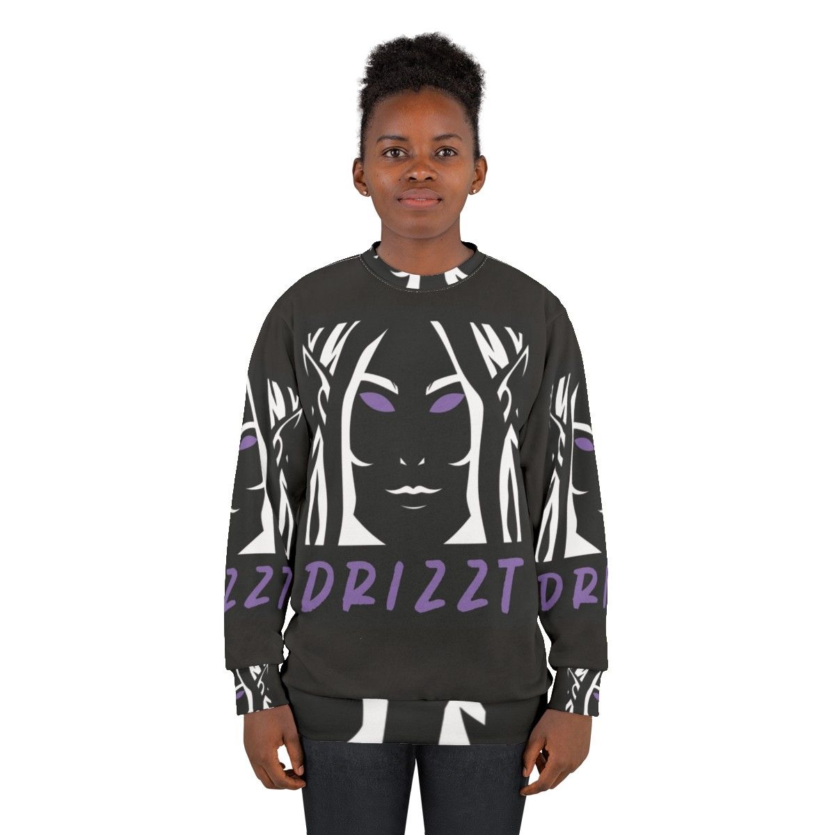 Drizzt Dark Elf Sweatshirt - women