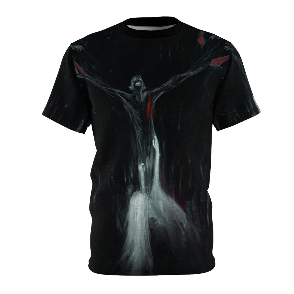 Neon Blackstetics Metal T-shirt featuring abstract, experimental design