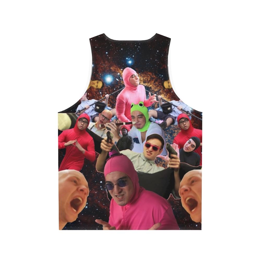 Filthy Frank Unisex Graphic Tank Top - Back