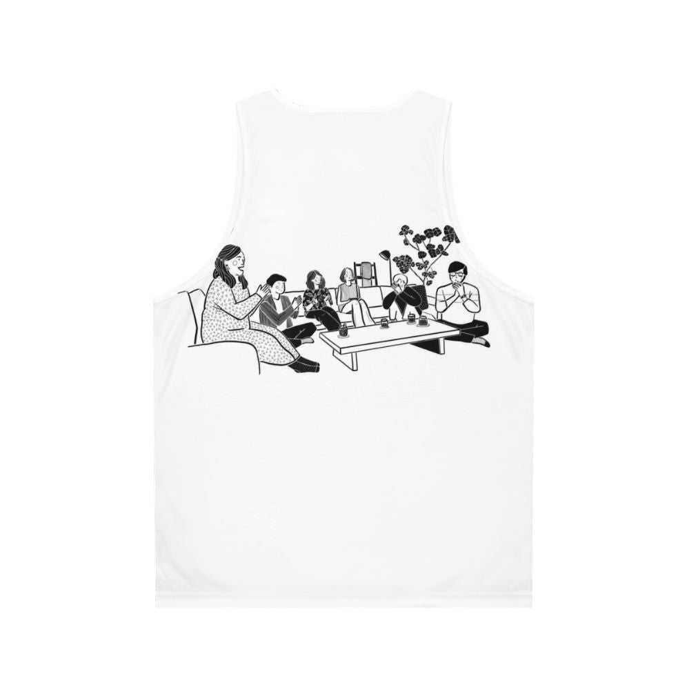 Terrace House Japan Anime Unisex Tank Top - Back