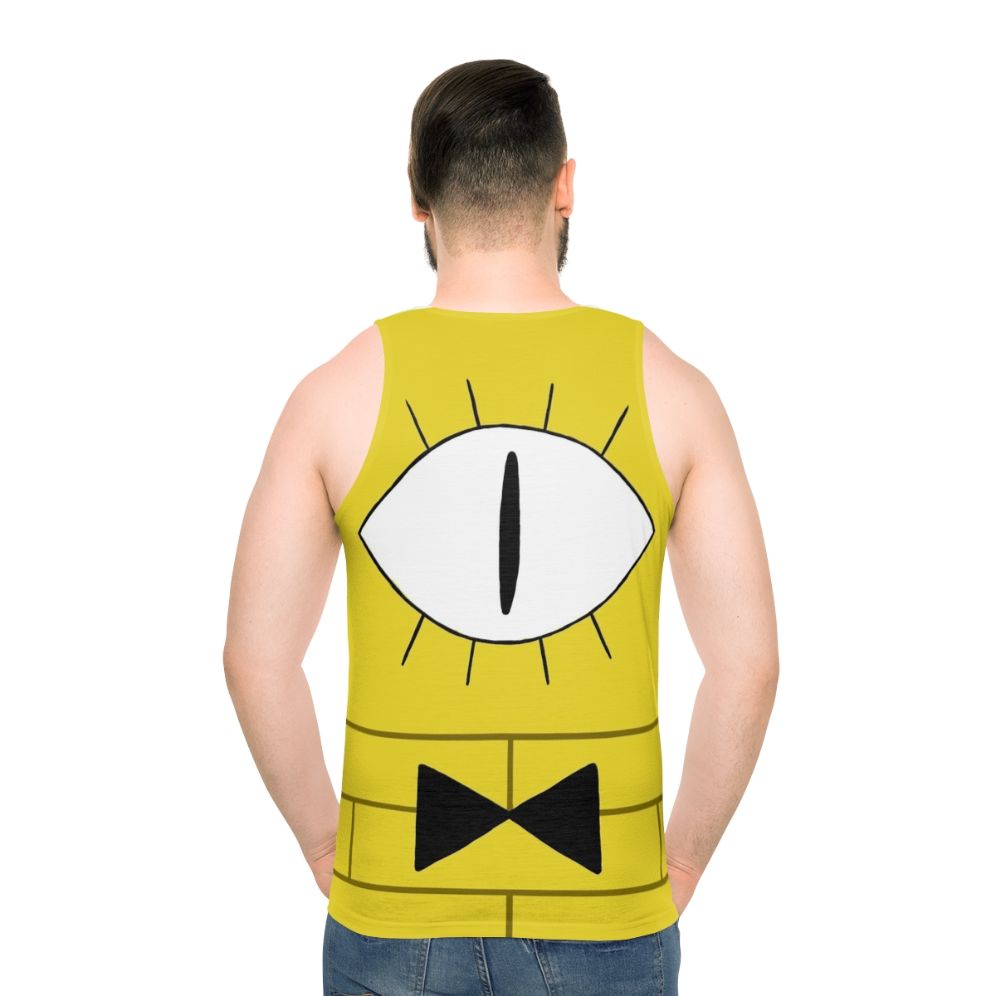 Gravity Falls Bill Cipher Unisex Tank Top - men back