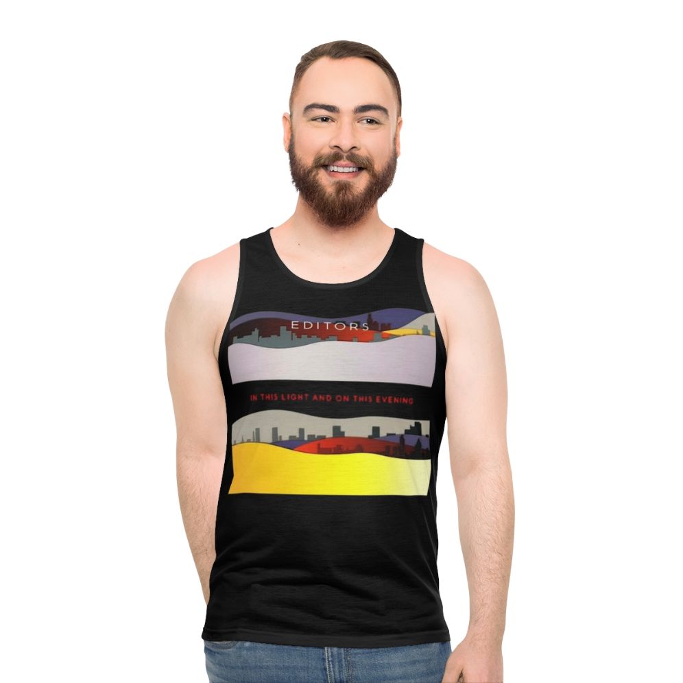 Indie Rock Band Logo Unisex Tank Top - men