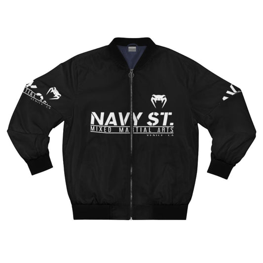 Navy Street® Kingdom Bomber Jacket - Navy Vintage MMA Jacket