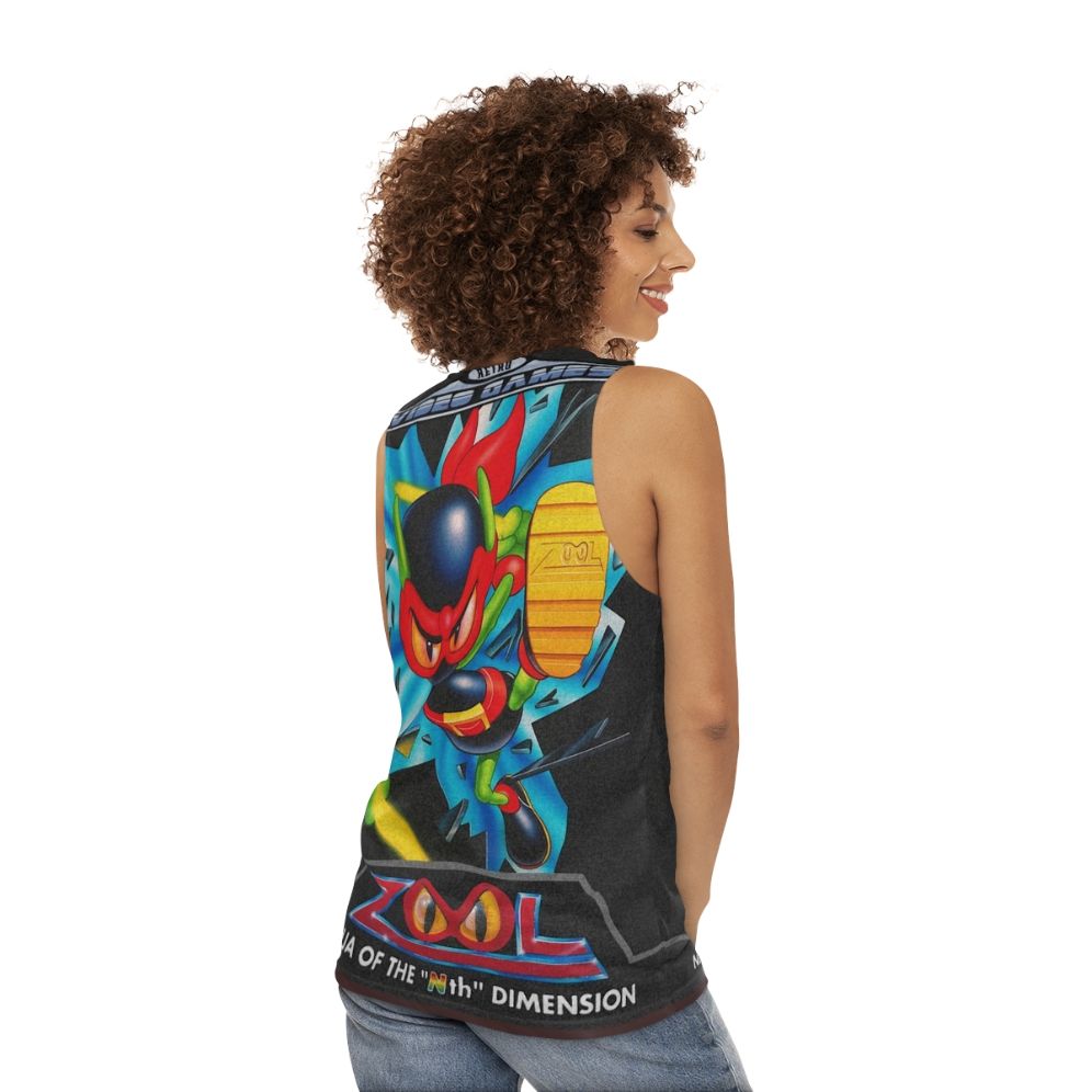 Retro Video Games Unisex Tank Top - women back