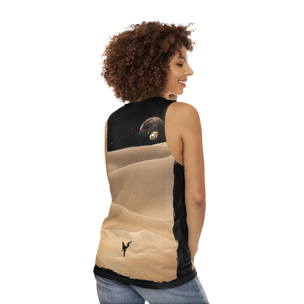 Dune Arrakis Unisex Tank Top - women back