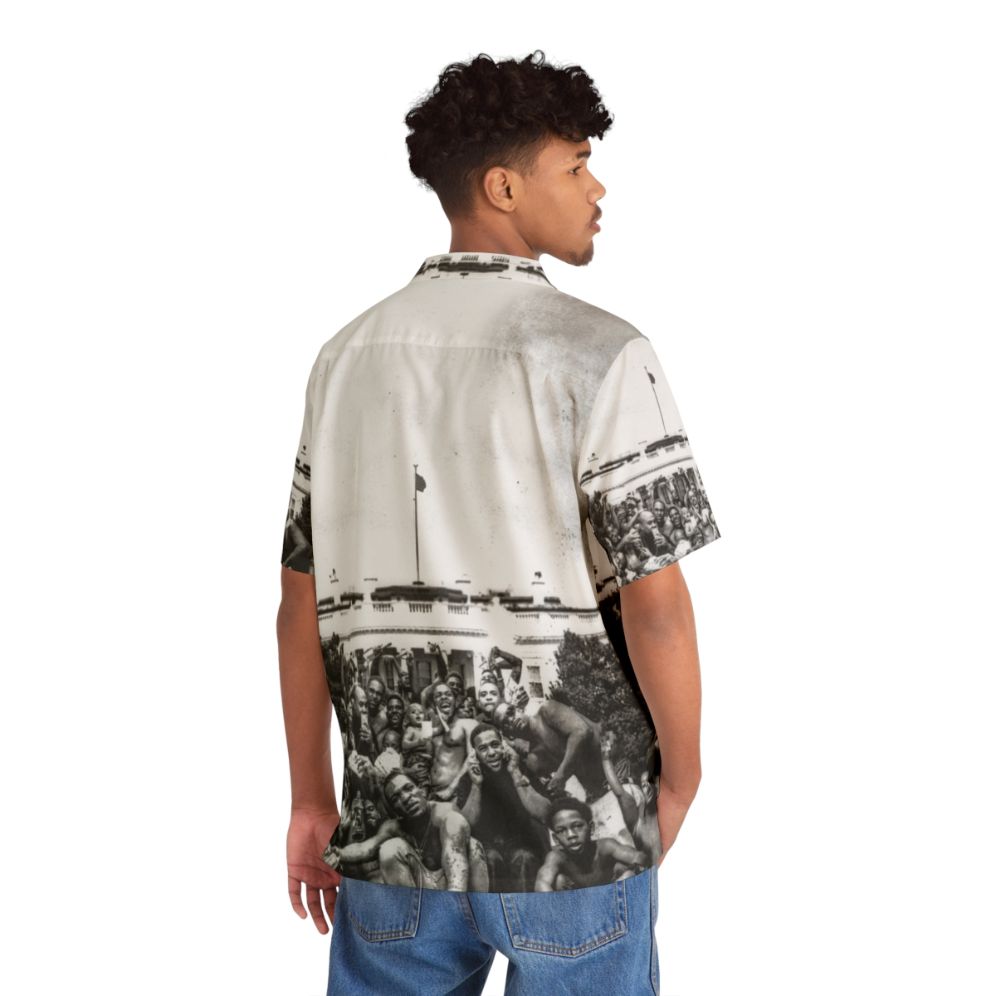 Kendrick Lamar 'To Pimp a Butterfly' inspired Hawaiian shirt - People Back