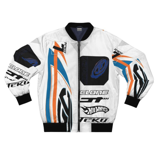 Power Rage Bomber Jacket with Acceleracers Hot Wheels design