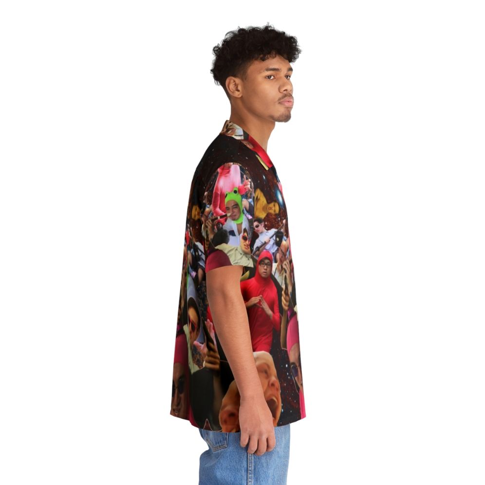 Filthy Frank Hawaiian Shirt with Vibrant Galaxy Print - People Pight