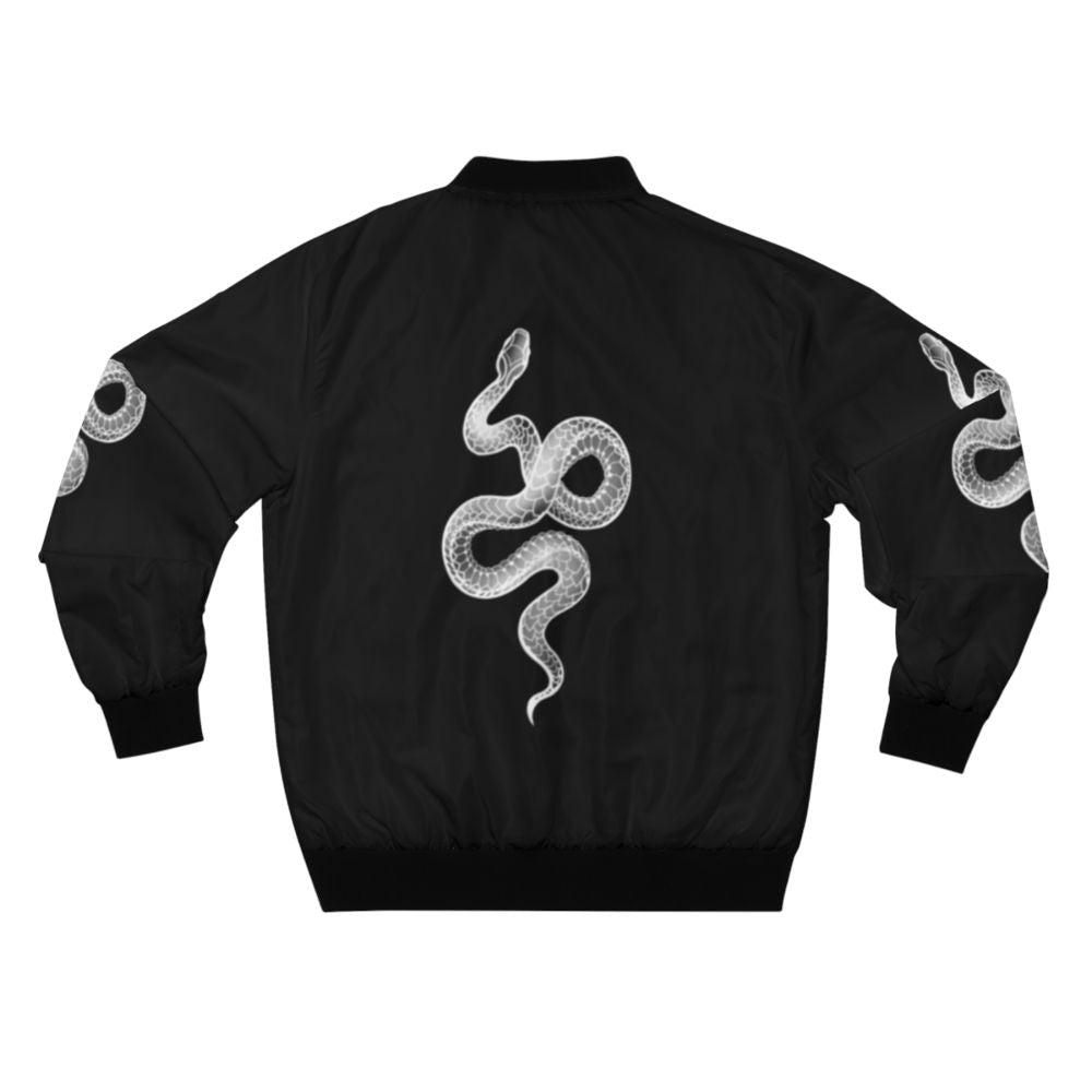 Snake Reptile Classic Bomber Jacket - Back