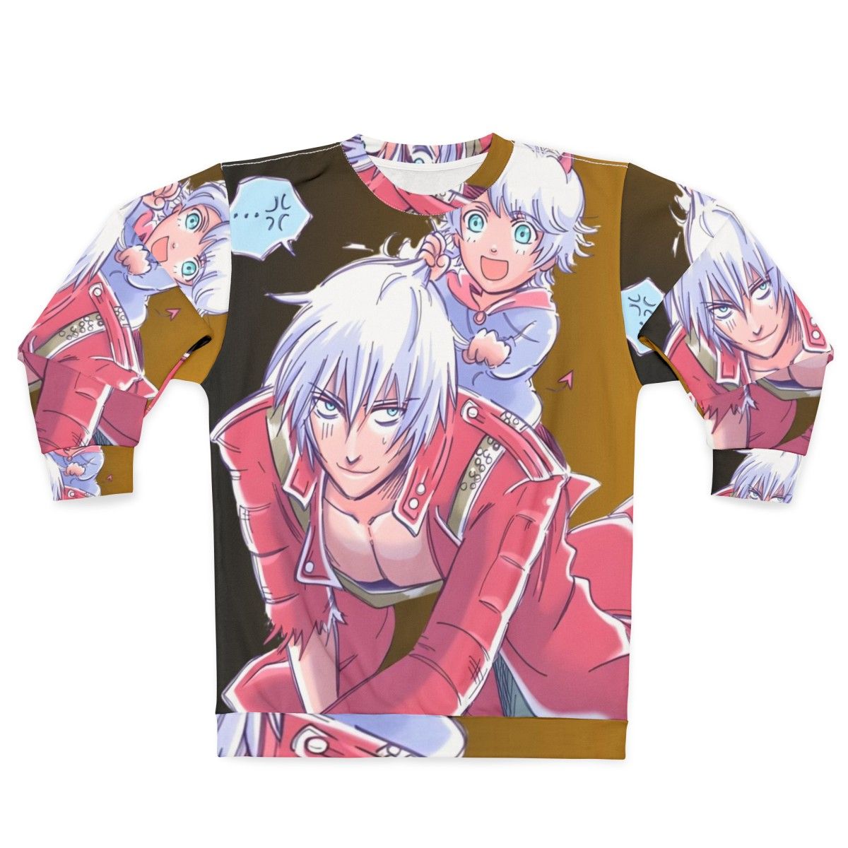 Devil May Cry fan art inspired sweatshirt design