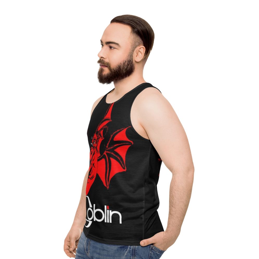 Goblin unisex tank top with a magical design - men side