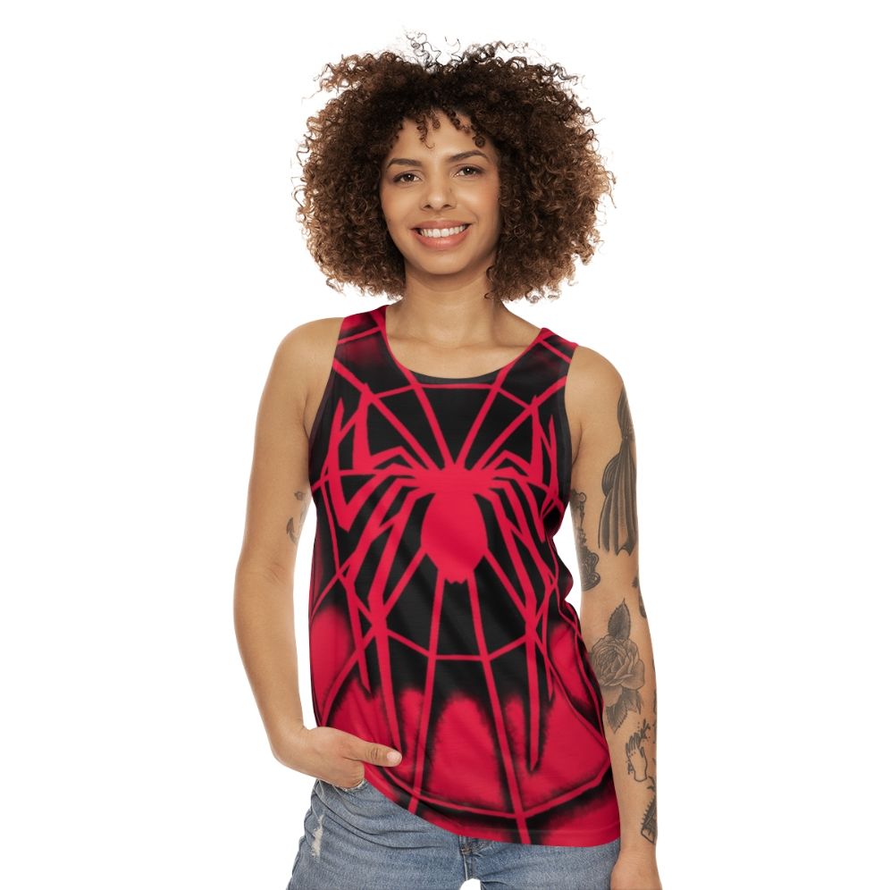 The Human Spider 2002 Design Unisex Tank Top - women