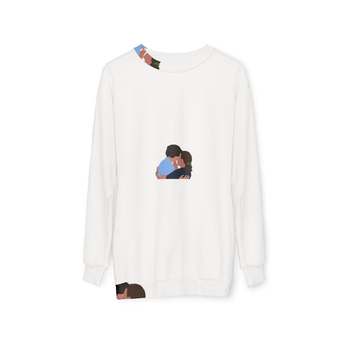 Mike and El Stranger Things Netflix Sweatshirt - hanging