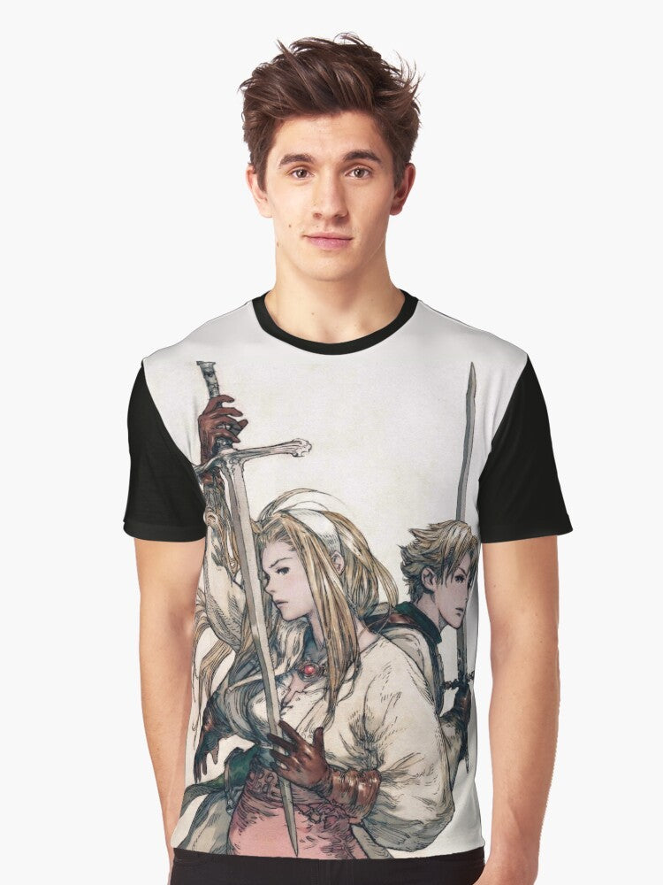 Tactics Ogre: Let Us Cling Together - JRPG Graphic T-Shirt - Men