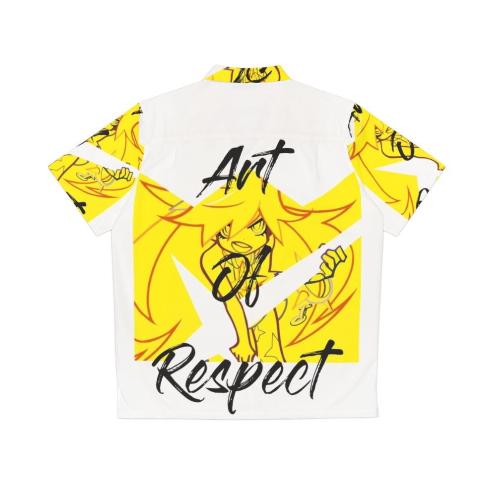 Djmax Art Of Respect Hawaiian Shirt featuring gaming and music game designs - Back