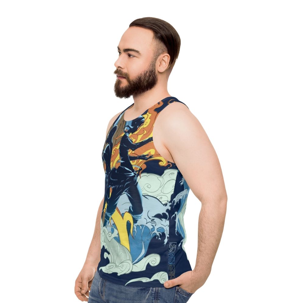 Avatar: The Last Airbender and The Legend of Korra Unisex Tank Top - men side